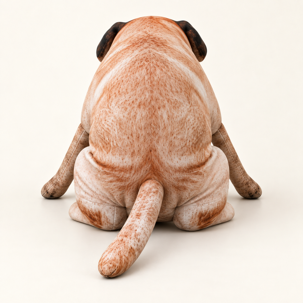 The Pooping Pup decorative plush