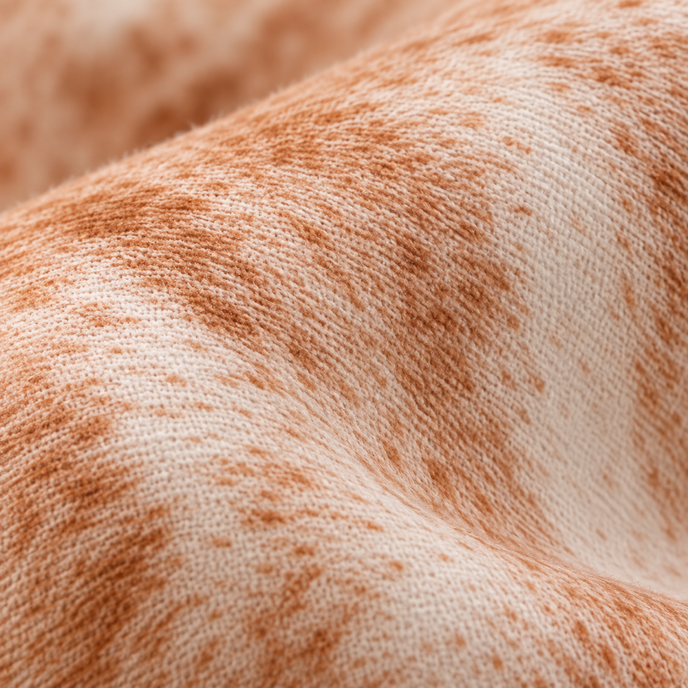 Illustrative macro of the printed textile